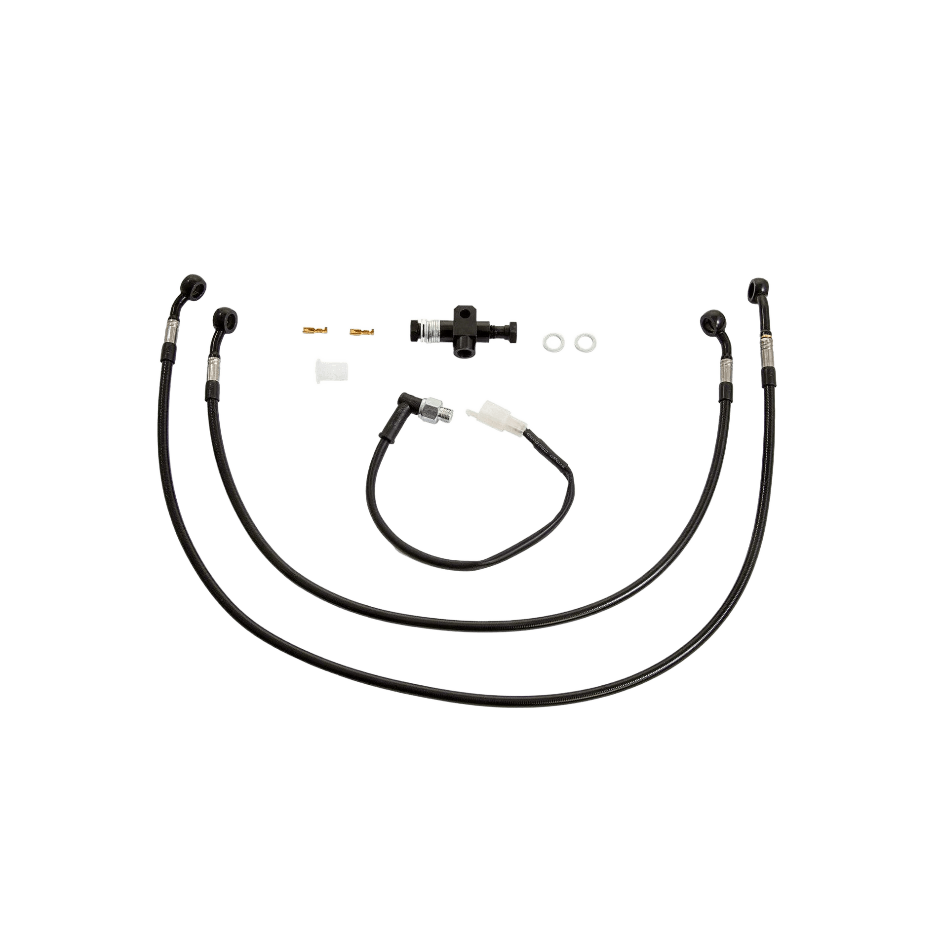 Rick's Forward Controls 4" Brake Lines - Softail 18 - up - Henne Company