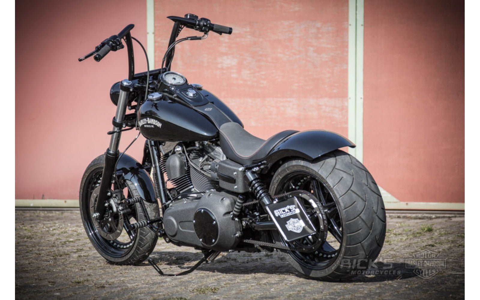 Rick's Forward Controls "O - Ring" +2.5in Black - Dyna 06 - 17 - Henne Company
