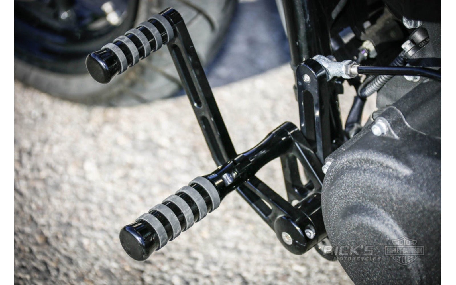 Rick's Forward Controls "O - Ring" +2.5in Polished - Dyna 06 - 17 - Henne Company