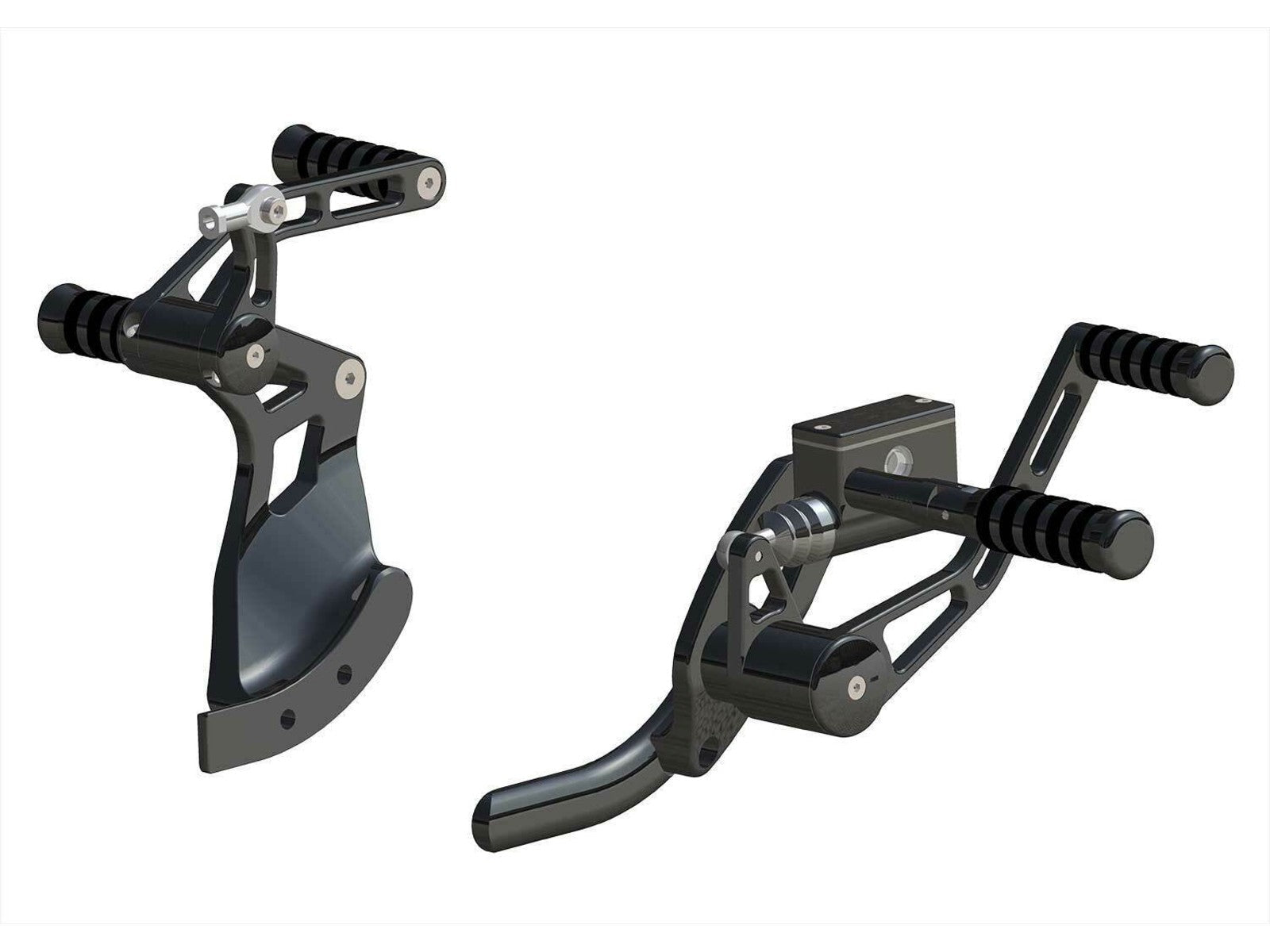 Rick's Forward Controls "O - Ring" +4in Black - Softail 18 - up - Henne Company