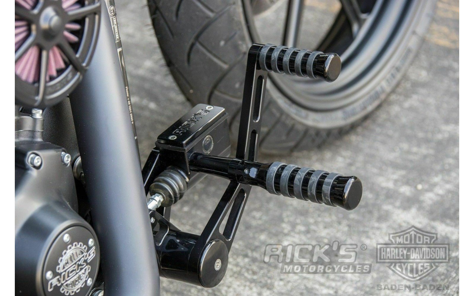 Rick's Forward Controls "O - ring" OEM Black - Softail 07 - 17 - Henne Company