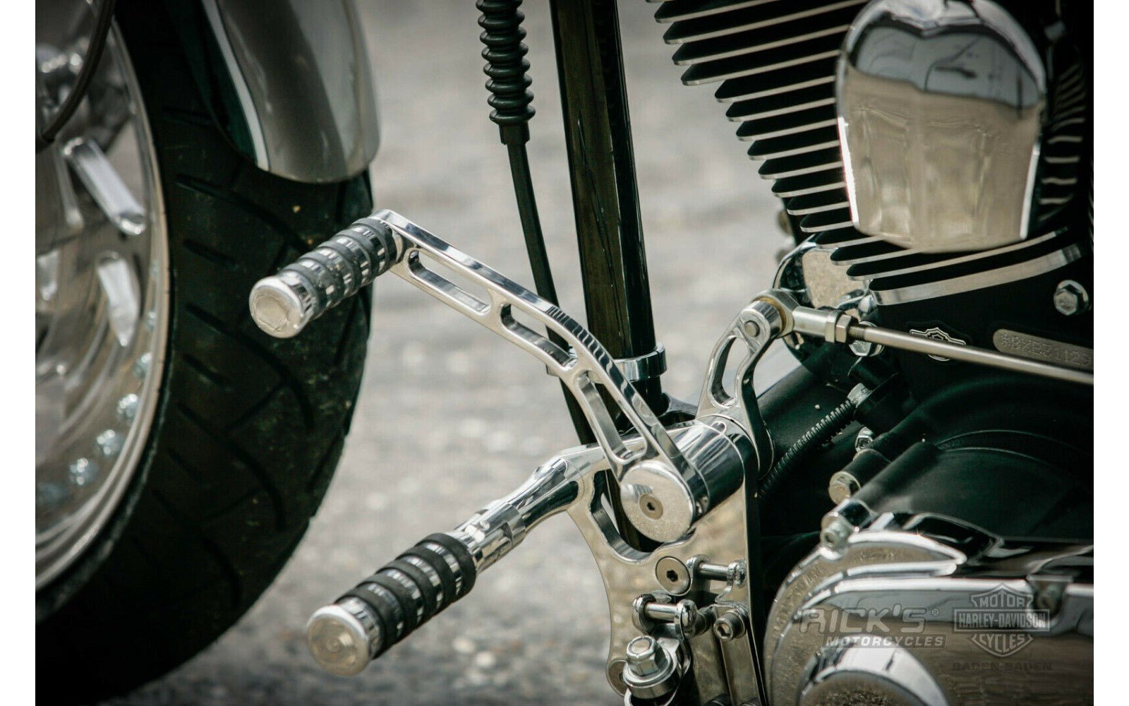 Rick's Forward Controls "O - Ring" OEM Polished - Softail 18 - up - Henne Company