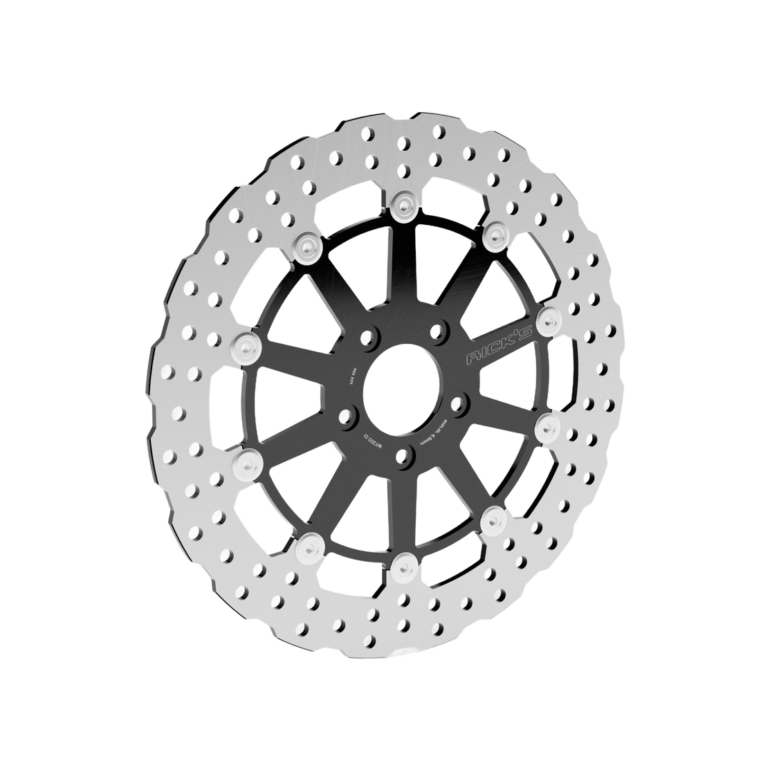Rick's Front 11.5"/292mm Wave "Steve" Brake Rotor - Henne Company
