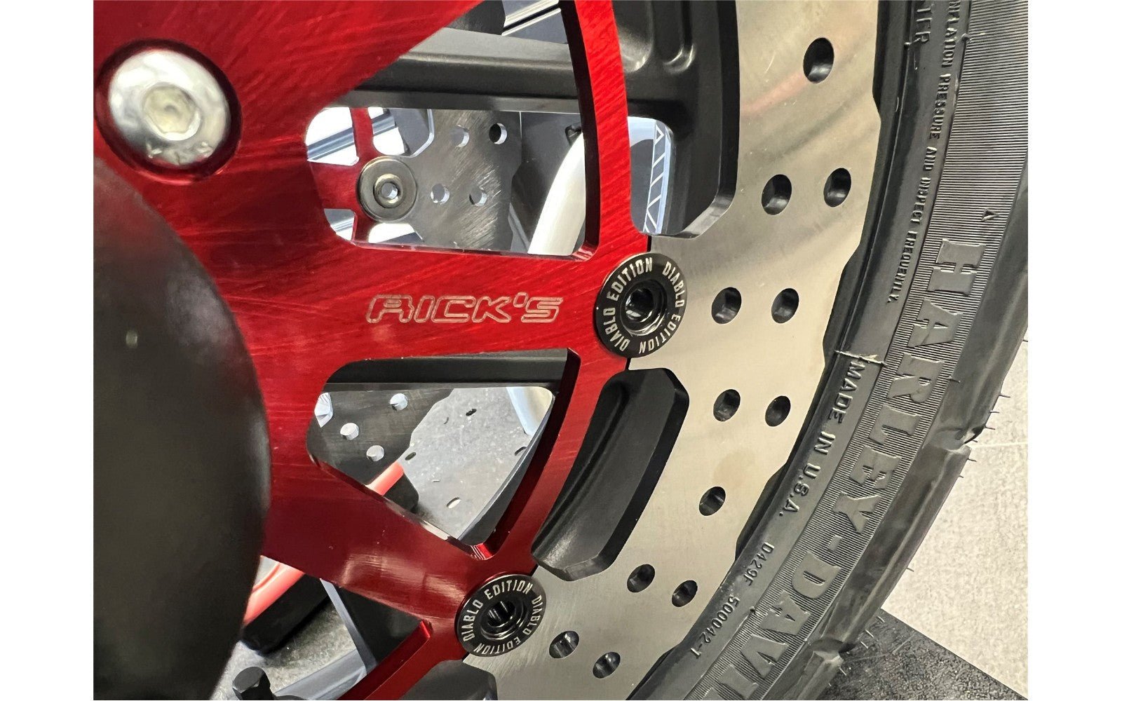 Rick's Front 13.0"/330mm Wave "El Diablo" Brake Rotor - Henne Company