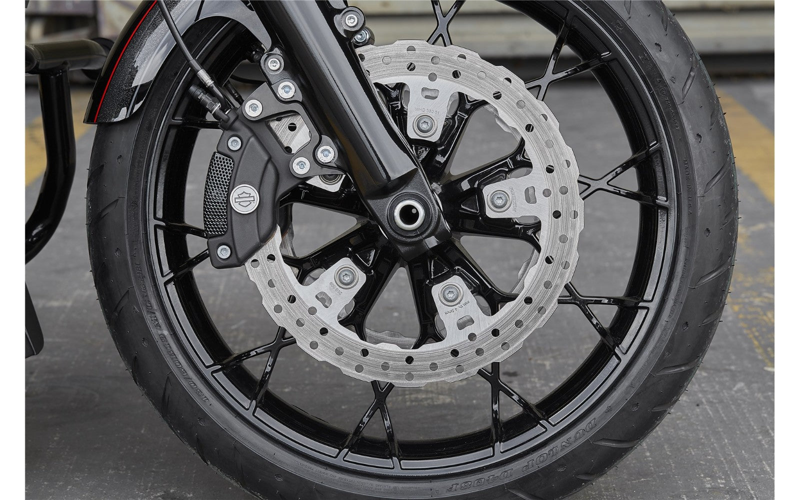 Rick's Front 13"/330mm Wave Brake Rotor - Touring 14 - 23 - Henne Company