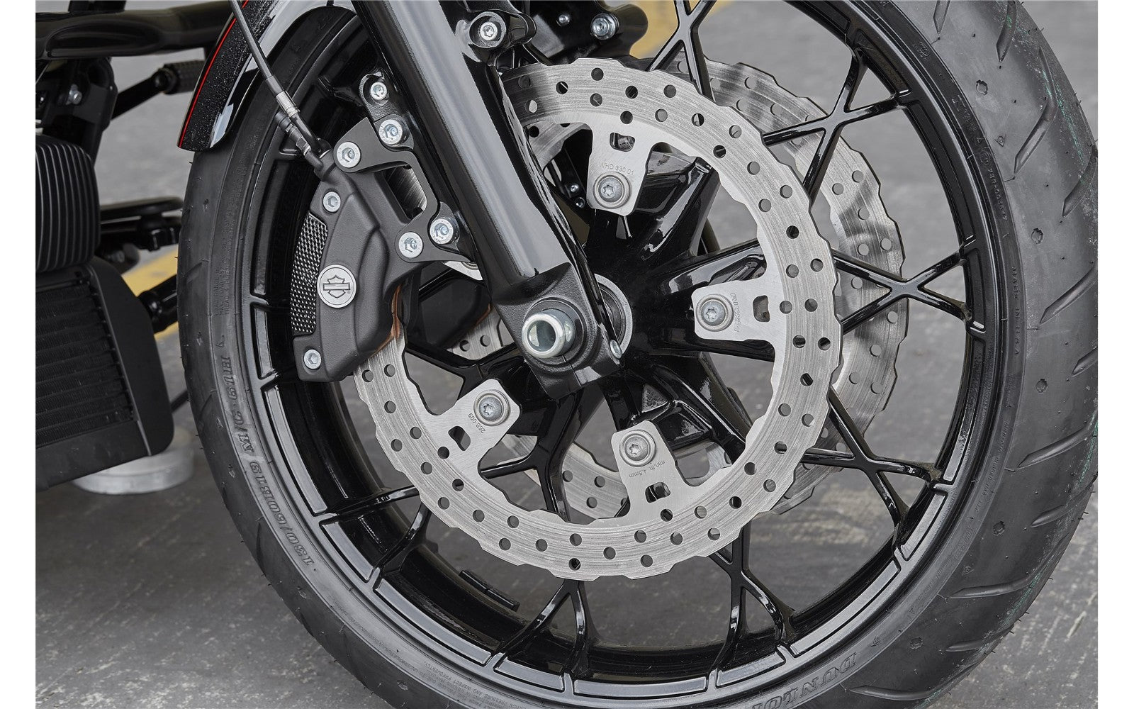Rick's Front 13"/330mm Wave Brake Rotor - Touring 14 - 23 - Henne Company