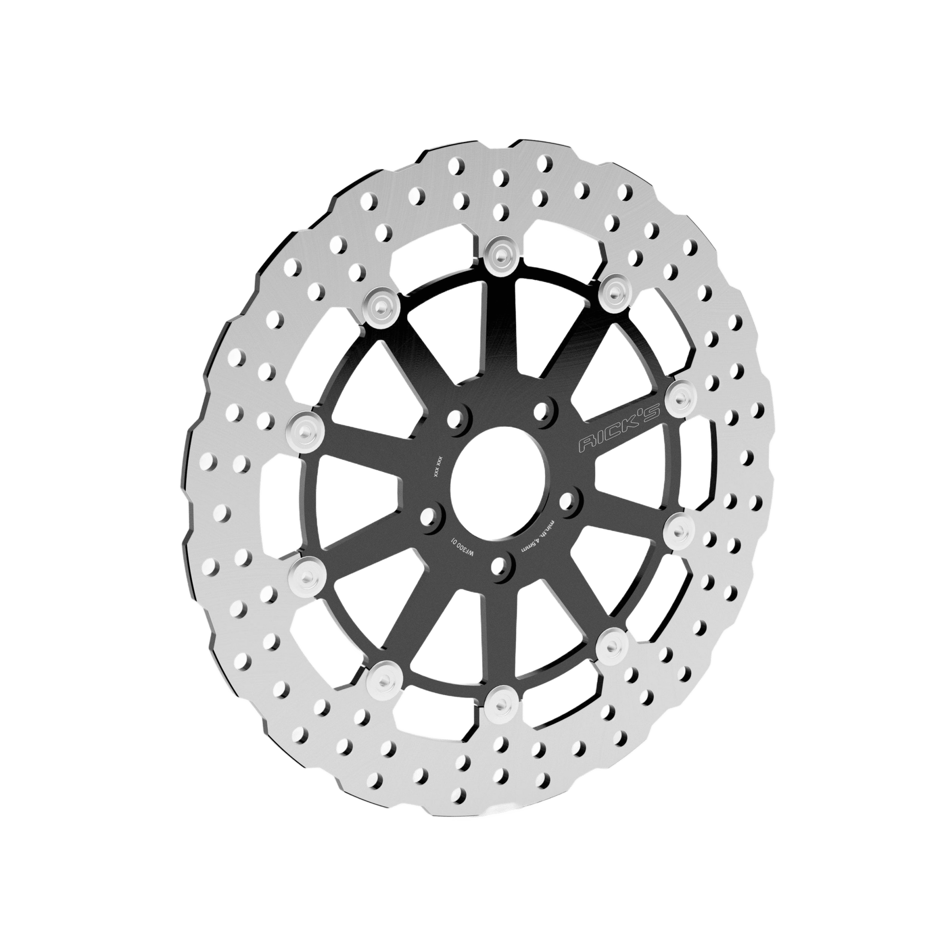 Rick's Front 13"/330mm Wave "Steve" Brake Rotor - Henne Company