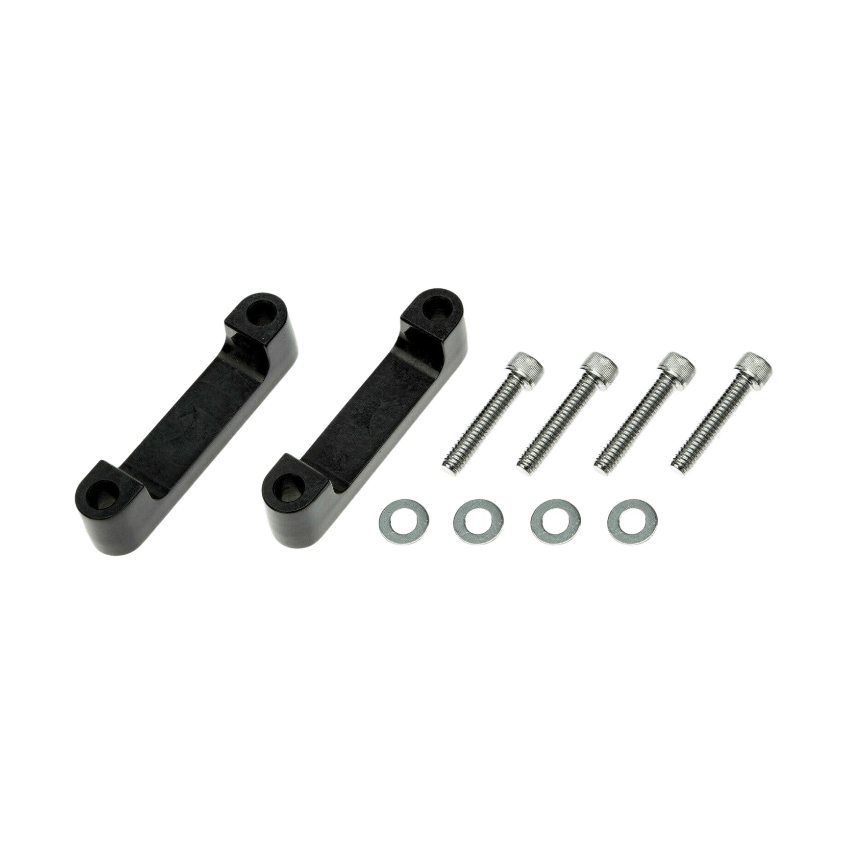 Rick's Front Fender Spacer Kit Black - Touring 14 - up - Henne Company