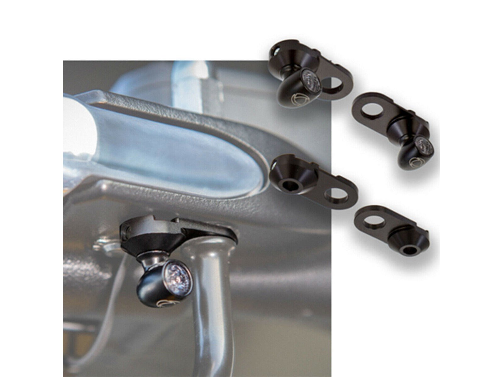Rick's Front Indicator Brackets (brackets only) - Universal - Henne Company