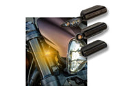 Rick's Front Indicator Brackets (with indicators) - FXDR - Henne Company