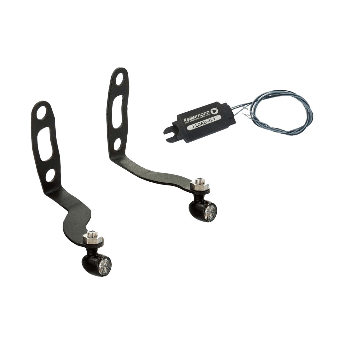 Rick's Front Indicator Holder Set (with Atto) - Sportster S / Nightster - Henne Company