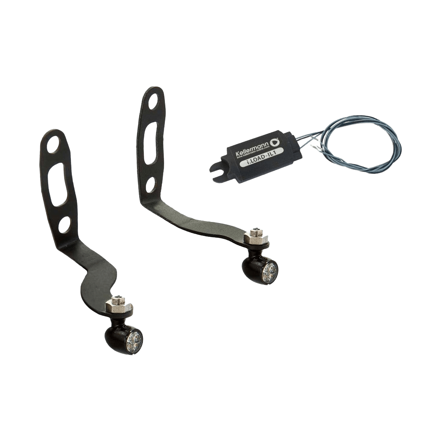 Rick's Front Indicator Holder Set (with Atto) - Sportster S / Nightster - Henne Company