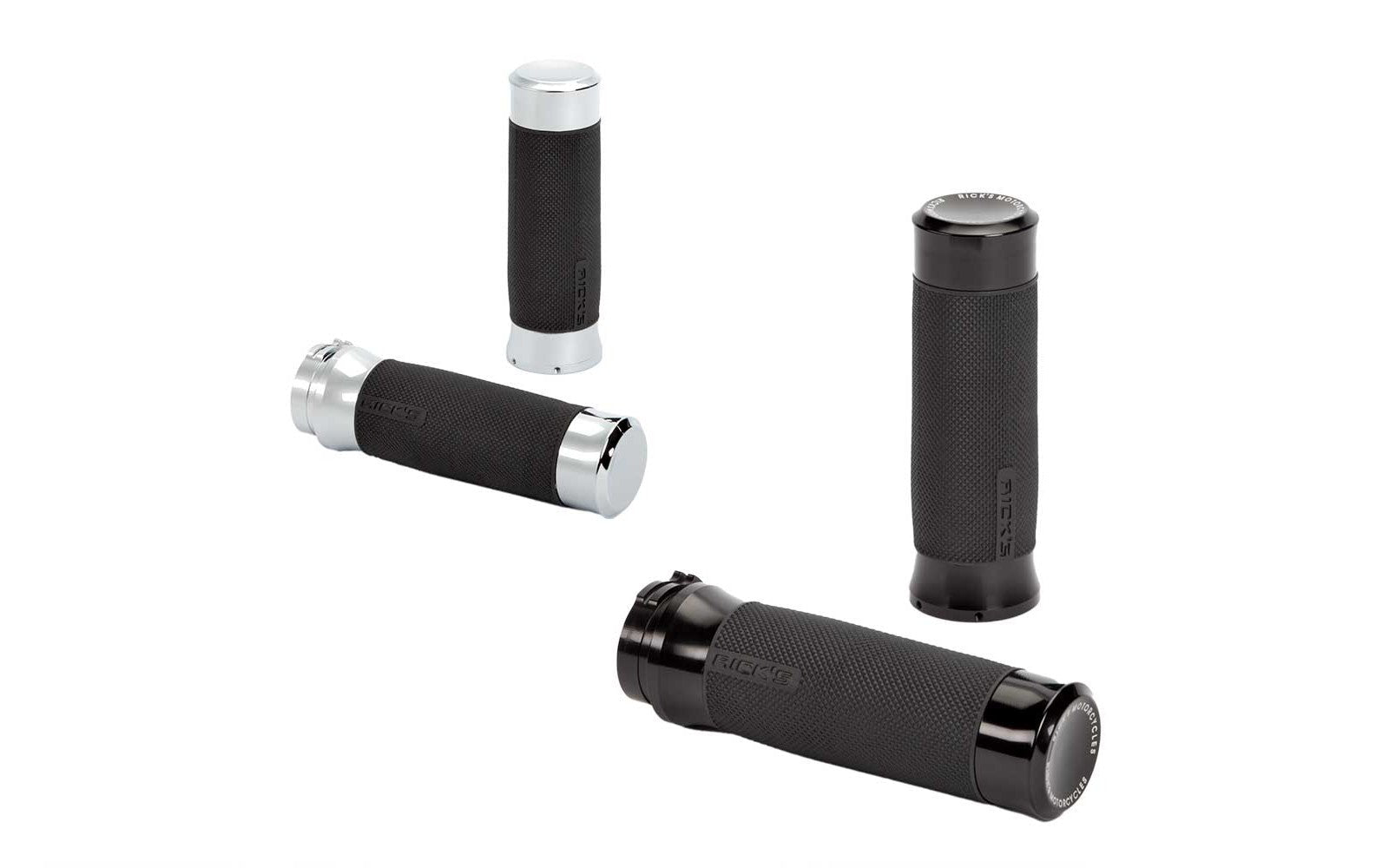 Rick's Grips Set "Good Guys" Chrome FBW - Universal - Henne Company