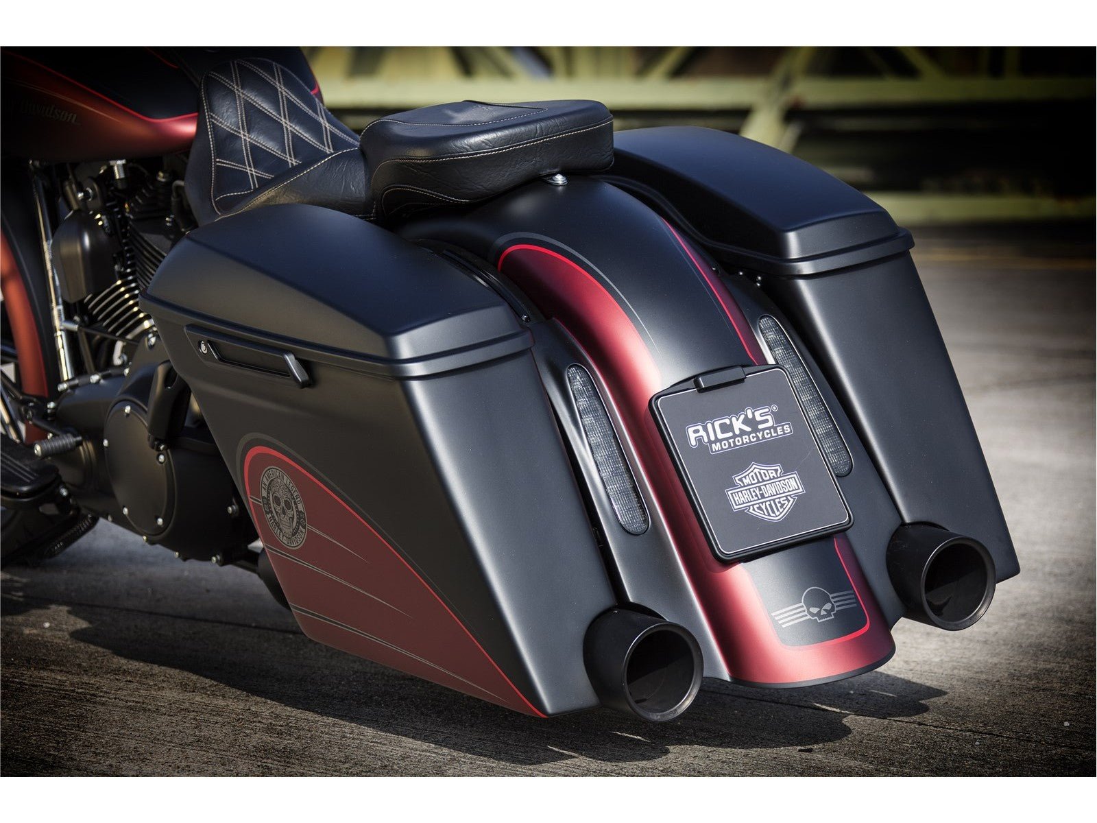 Rick's Hard Saddlebags - Touring 14 - up - Henne Company