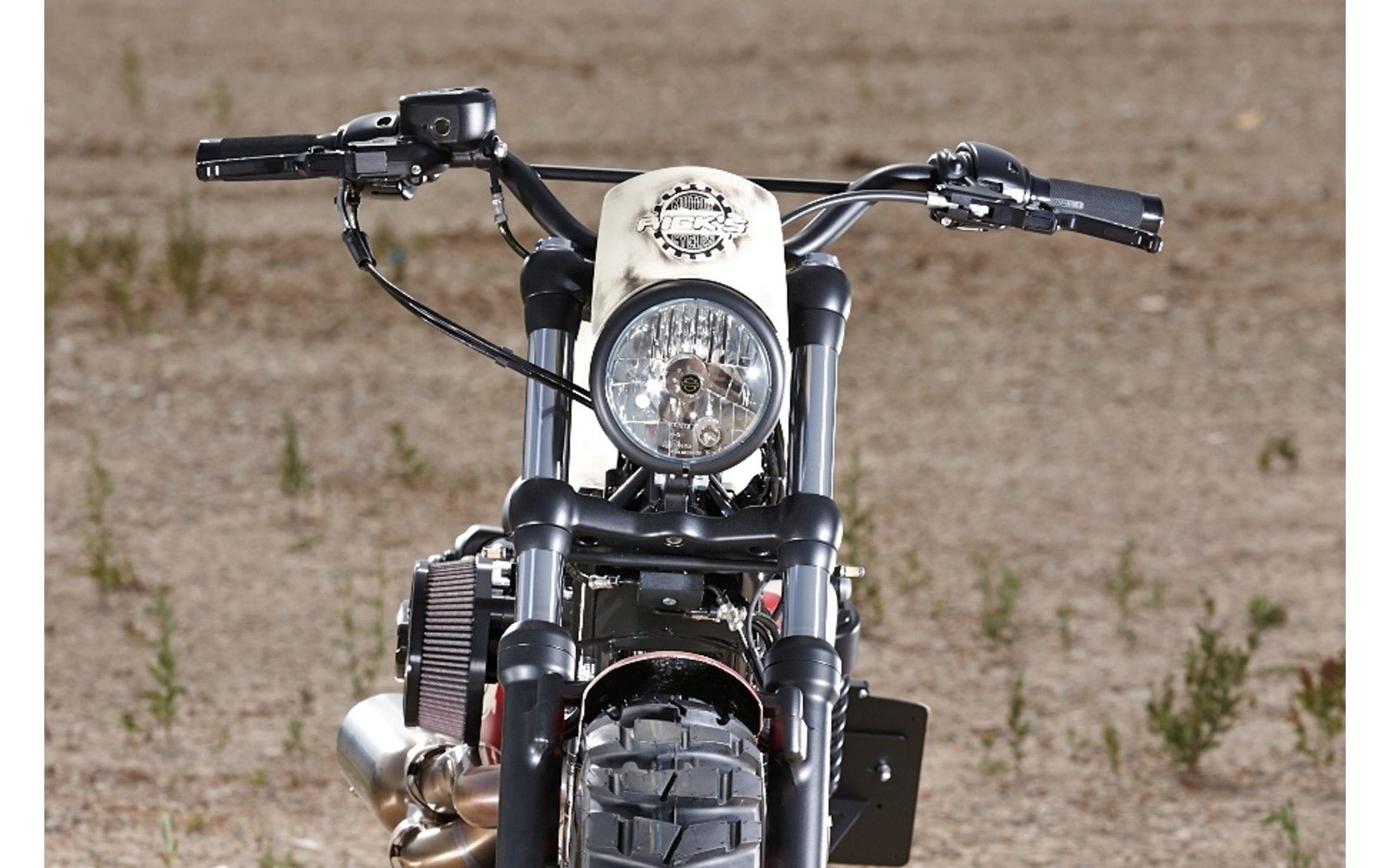 Rick's Headlight Mask - Sportster 48 - Henne Company
