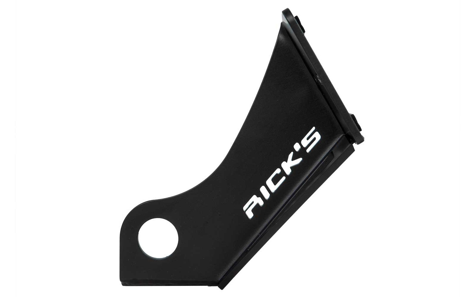 Rick's License Plate Bracket Matte Black - V - Rod 02 - 06 - Henne Company