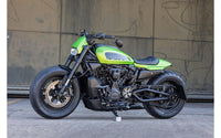 Rick's License Plate Holder Bracket / Matte Black - Sportster S 21 - up - Henne Company