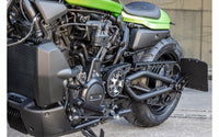 Rick's License Plate Holder Bracket / Matte Black - Sportster S 21 - up - Henne Company