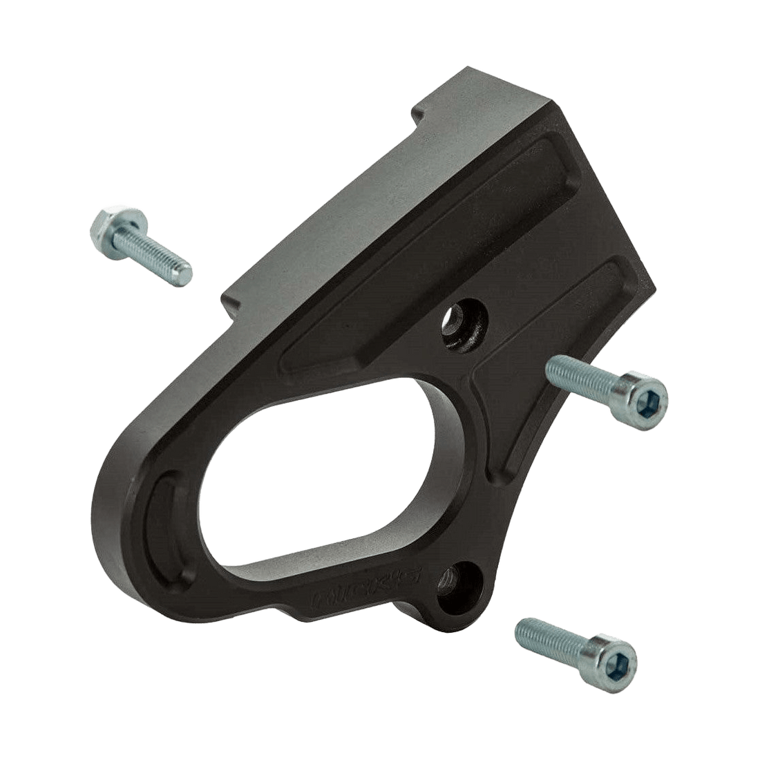 Rick's License Plate Holder Bracket / Matte Black - Sportster S 21 - up - Henne Company
