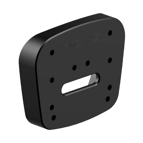 Rick's License Plate With Mounting Adaptor - CVO 23.5 - up / Touring 24 - up - Henne Company