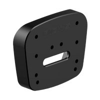 Rick's License Plate With Mounting Adaptor - CVO 23.5 - up / Touring 24 - up - Henne Company