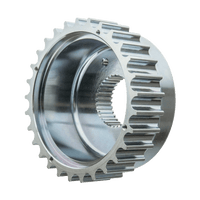 Rick's Offset Pulley 24mm/240 Tire - Sportster 04 - up - Henne Company