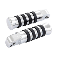 Rick's Passenger Pegs "O - Ring" Polished - Softail 18 - up - Henne Company