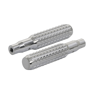 Rick's Passenger Pegs Polished - Universal - Henne Company