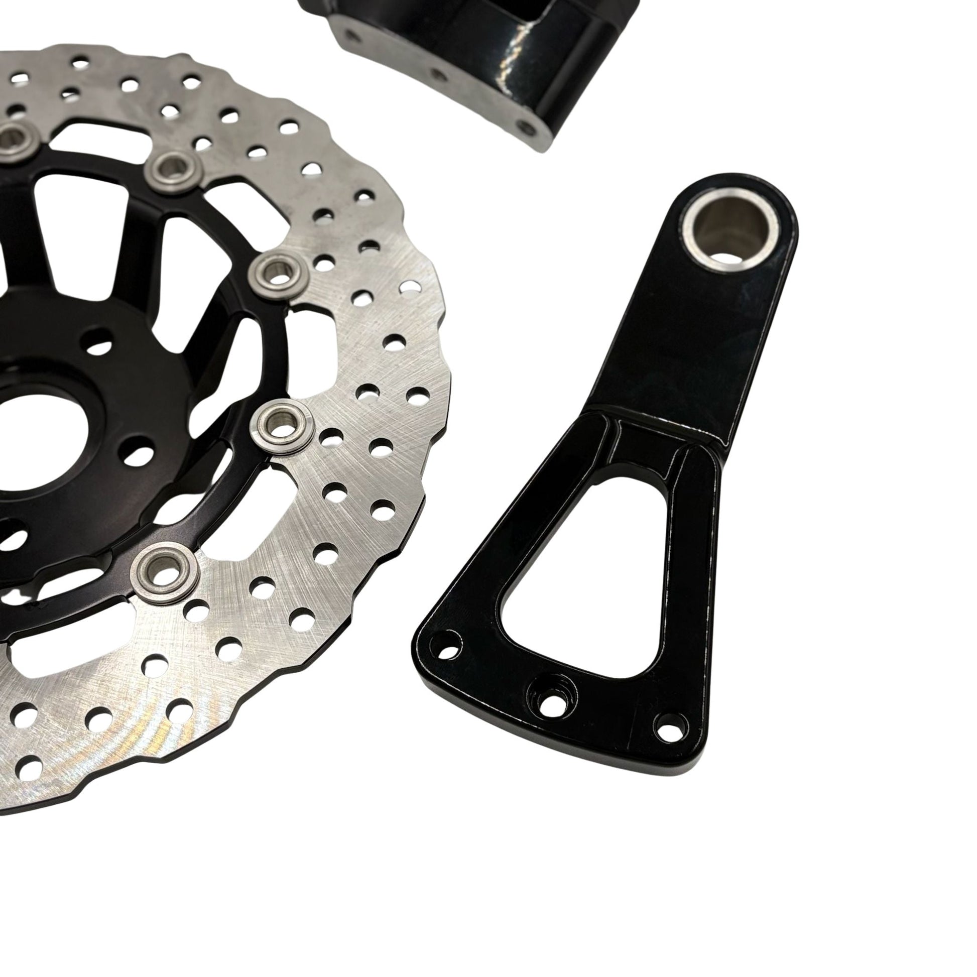 Rick's Rear Brake Relocation Kit - Softail 18 - up - Henne Company