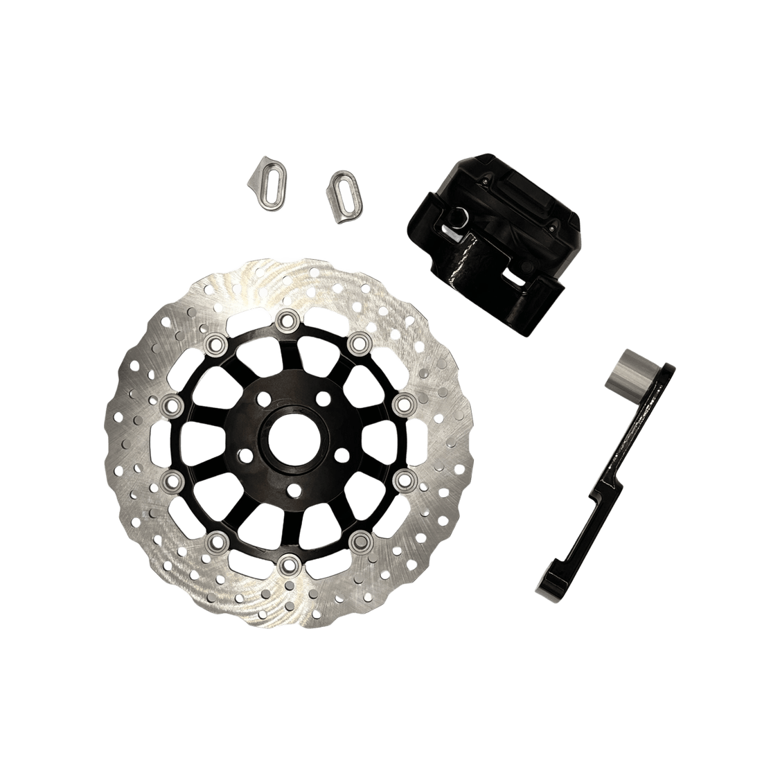 Rick's Rear Brake Relocation Kit - Softail 18 - up - Henne Company