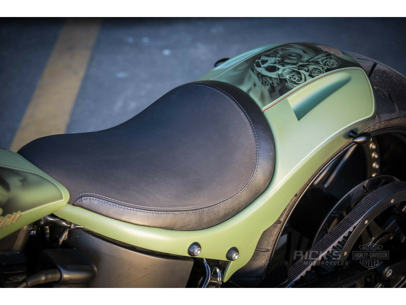 Rick's Rear Fender "Short Cut Race" 300 Wheel - Softail 00 - 06 - Henne Company