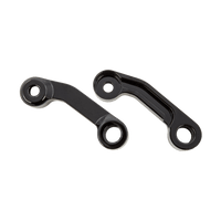 Rick's Rear Indicator Brackets Gloss Black - Universal - Henne Company