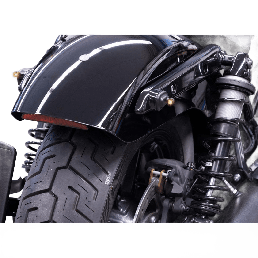 Rick's Rear Indicator Brackets (no blinkers) - Nightster 22 - up - Henne Company