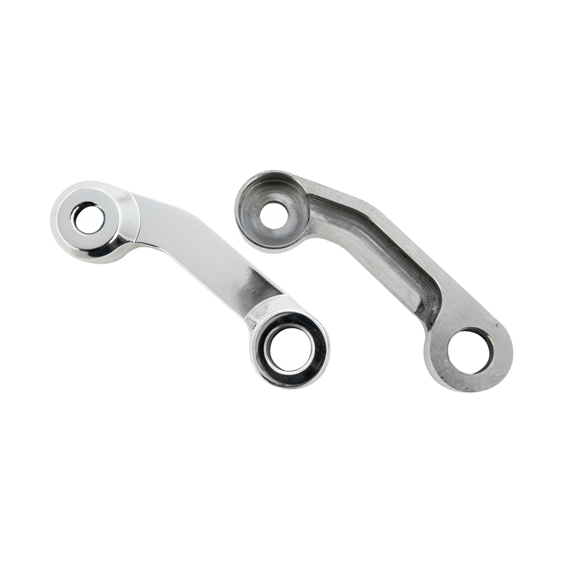 Rick's Rear Indicator Brackets Polished - Universal - Henne Company