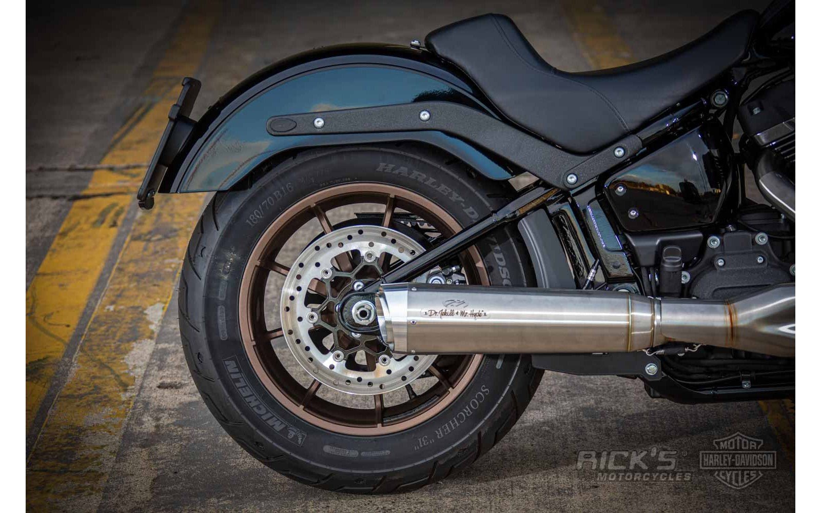 Rick's Rear Indicator Covers - Softail 18 - up - Henne Company