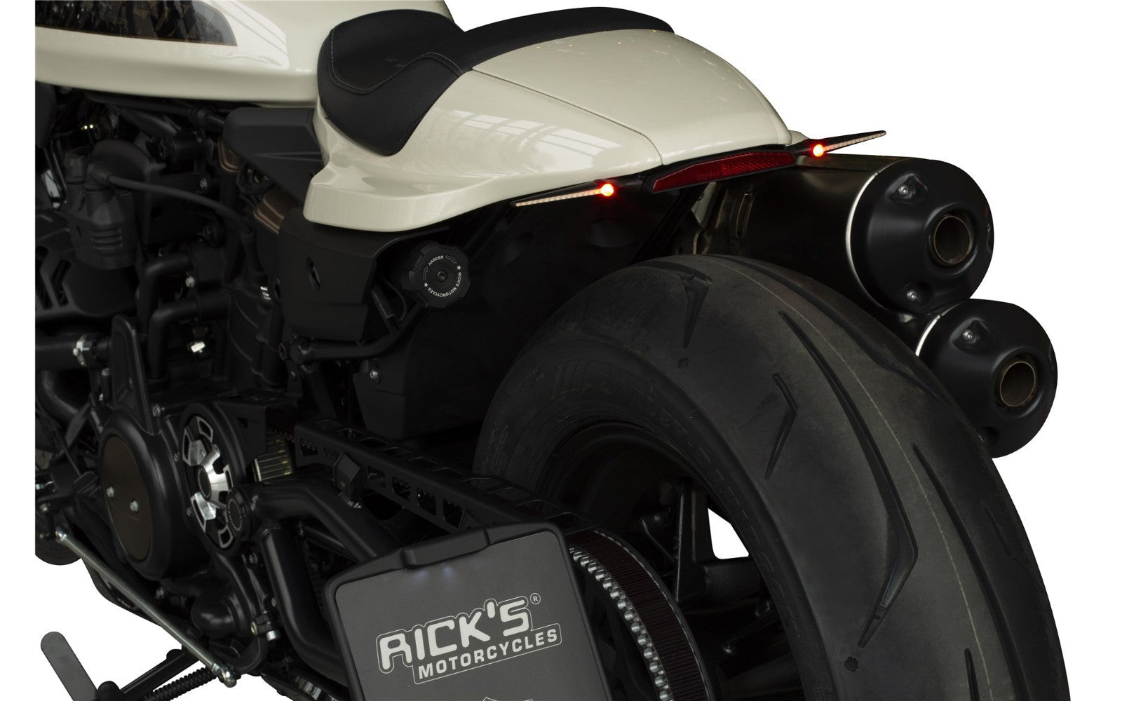 Rick's Rear Indicator Holder Kit - Sportster S 21 - up - Henne Company