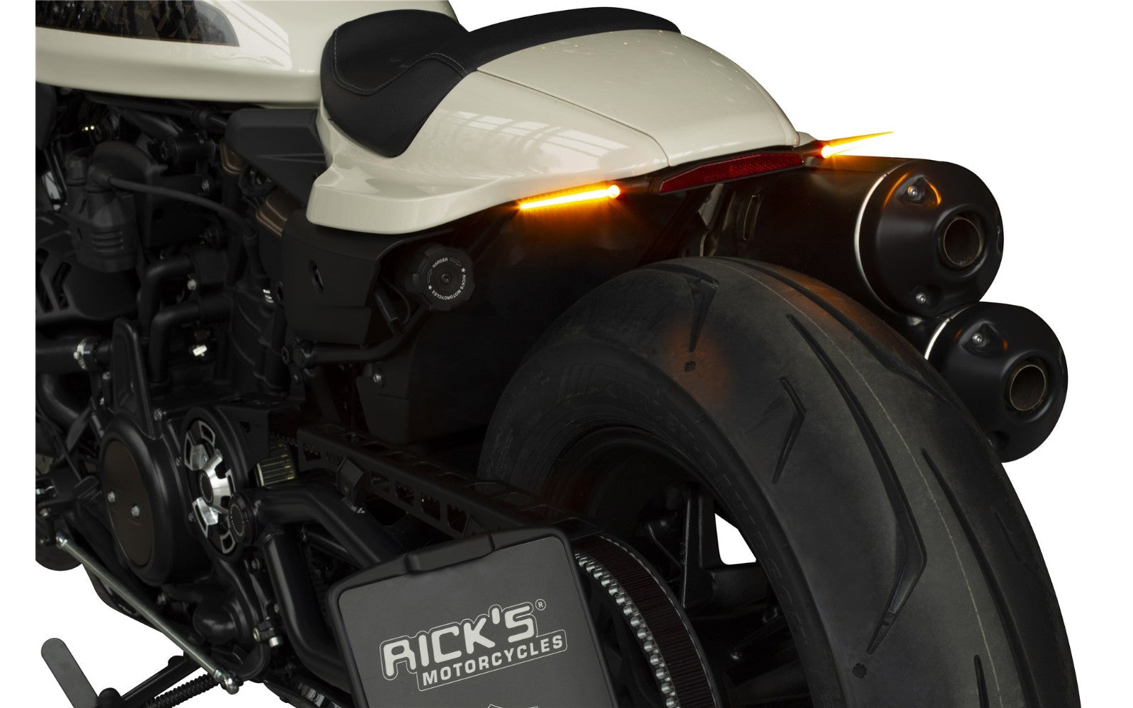Rick's Rear Indicator Holder Kit - Sportster S 21 - up - Henne Company