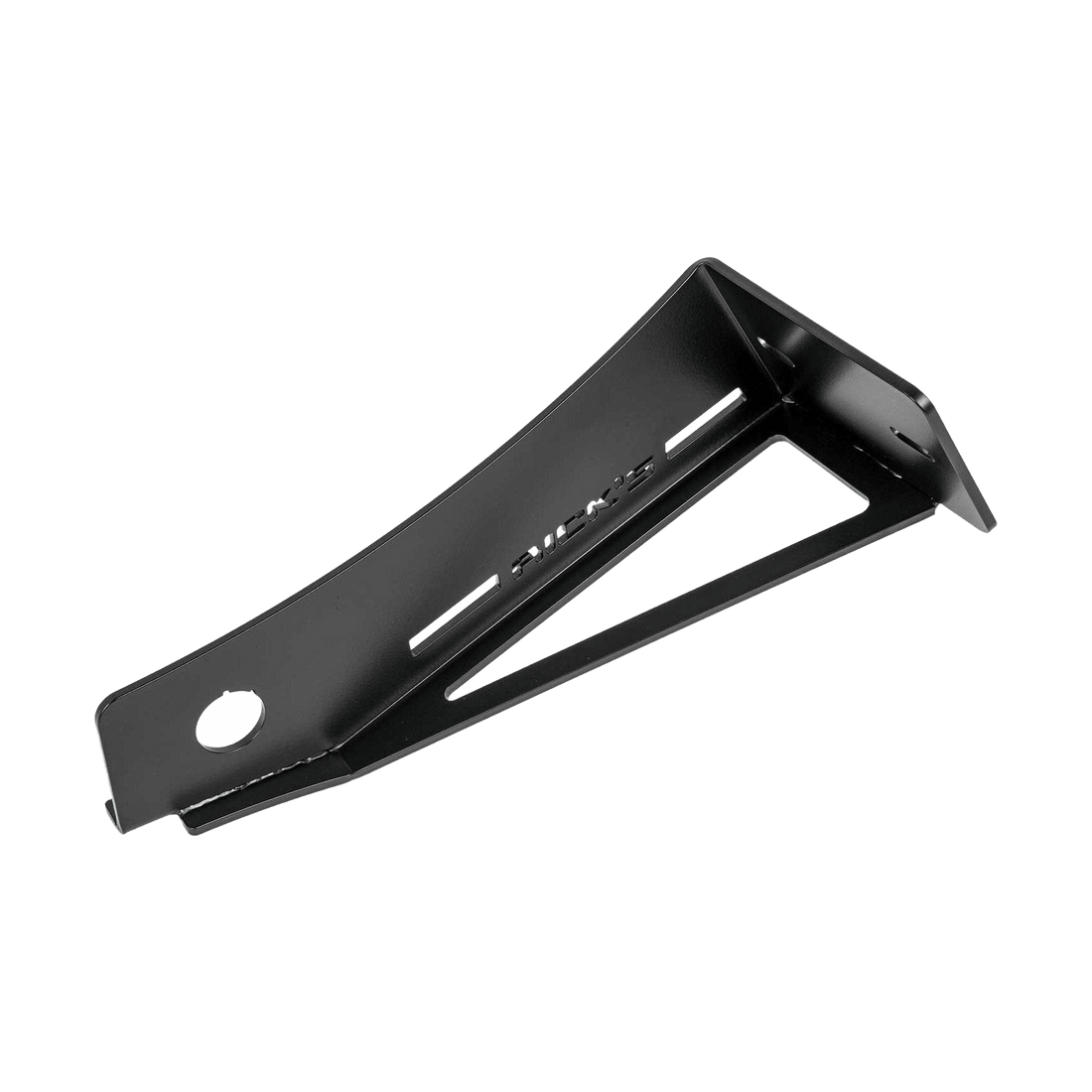 Rick's Side License Bracket Long / Matte Black - Dyna 06 - 17 - Henne Company