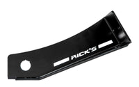 Rick's Side License Bracket Long / Matte Black - Dyna 06 - 17 - Henne Company