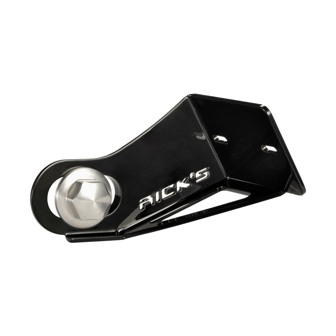 Rick's Side License Plate Bracket / Black Matte - Breakout 13 - 17 - Henne Company