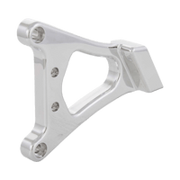 Rick's Side License Plate Bracket (for Rick's Swingarm) - Softail 00 - 17 - Henne Company