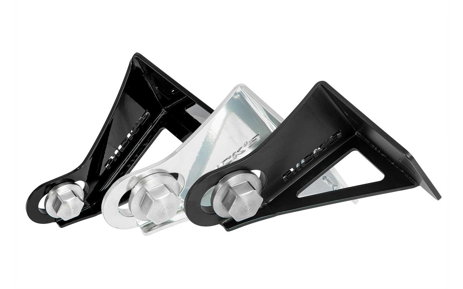 Rick's Side License Plate Bracket / Gloss Black - Breakout 2013 - 2017 - Henne Company
