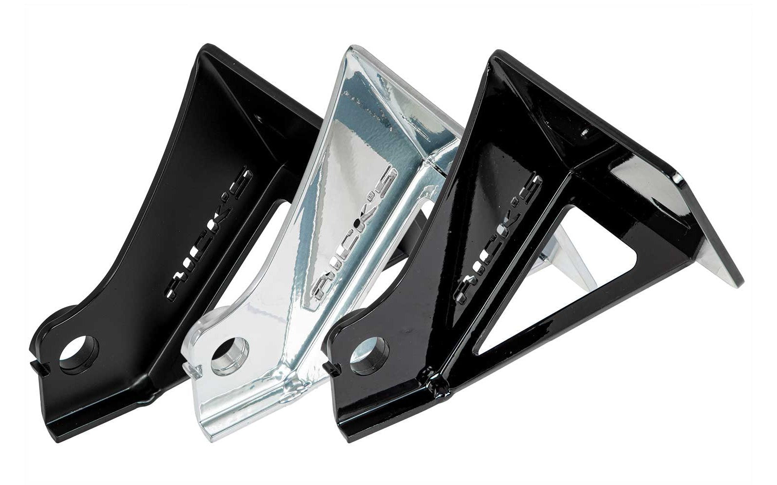 Rick's Side License Plate Bracket / Gloss Black - Softail 00 - 07 - Henne Company