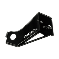 Rick's Side License Plate Bracket / Gloss Black - Sportster 05 - 20 / Nightster 22 - up - Henne Company