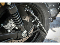 Rick's Side License Plate Bracket / Gloss Black - Sportster 05 - 20 / Nightster 22 - up - Henne Company