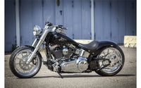 Rick's Side License Plate Bracket (Rick's Softail 300 Swingarm) - Henne Company