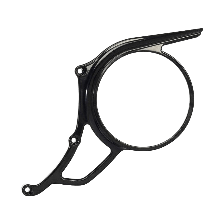 Rick's Single - Sided Swingarm Belt Guard - Softail 18 - up - Henne Company