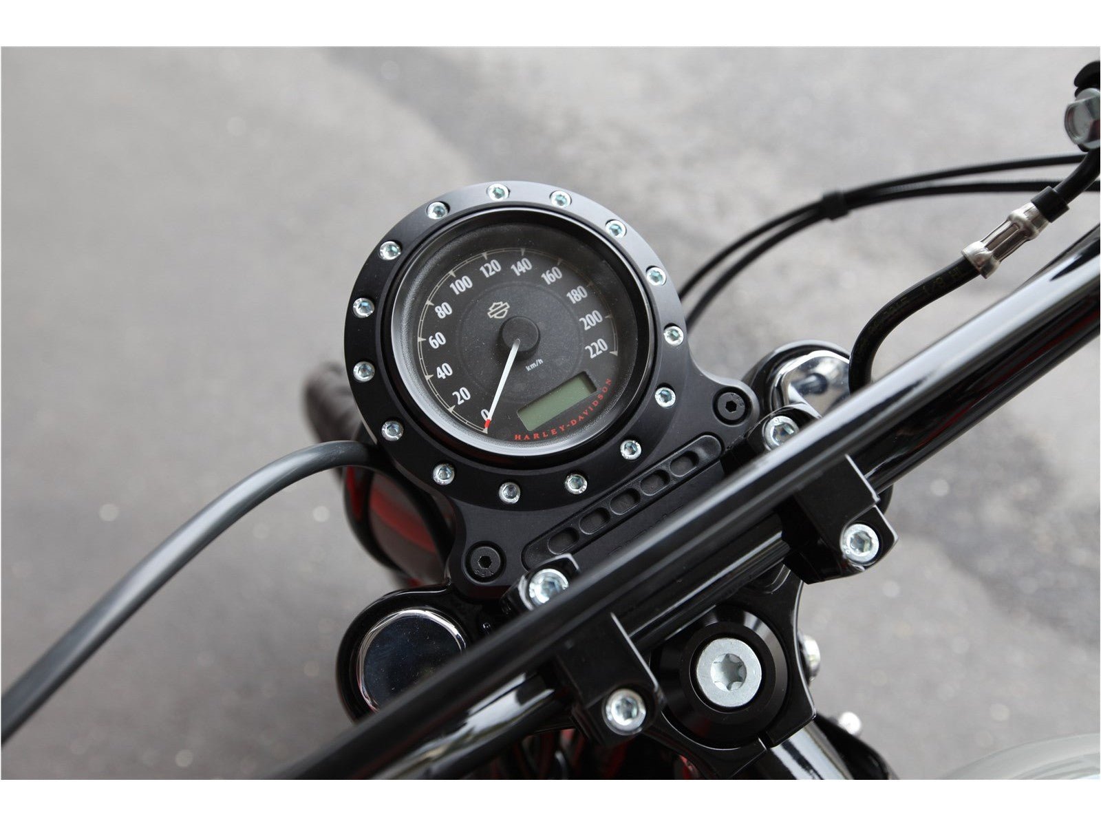 Rick's Sportster Iron Speedo Housing - Sportster Iron 09 - 15 - Henne Company