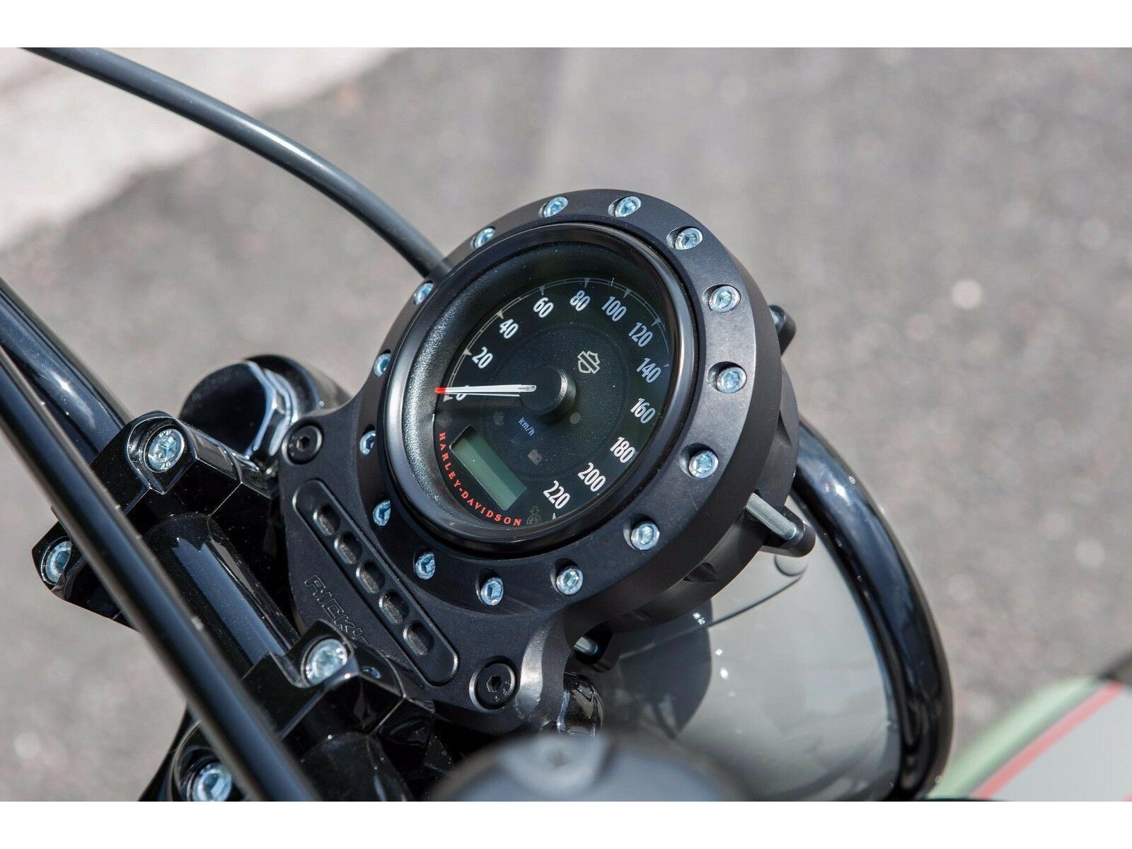 Rick's Sportster Iron Speedo Housing - Sportster Iron 09 - 15 - Henne Company
