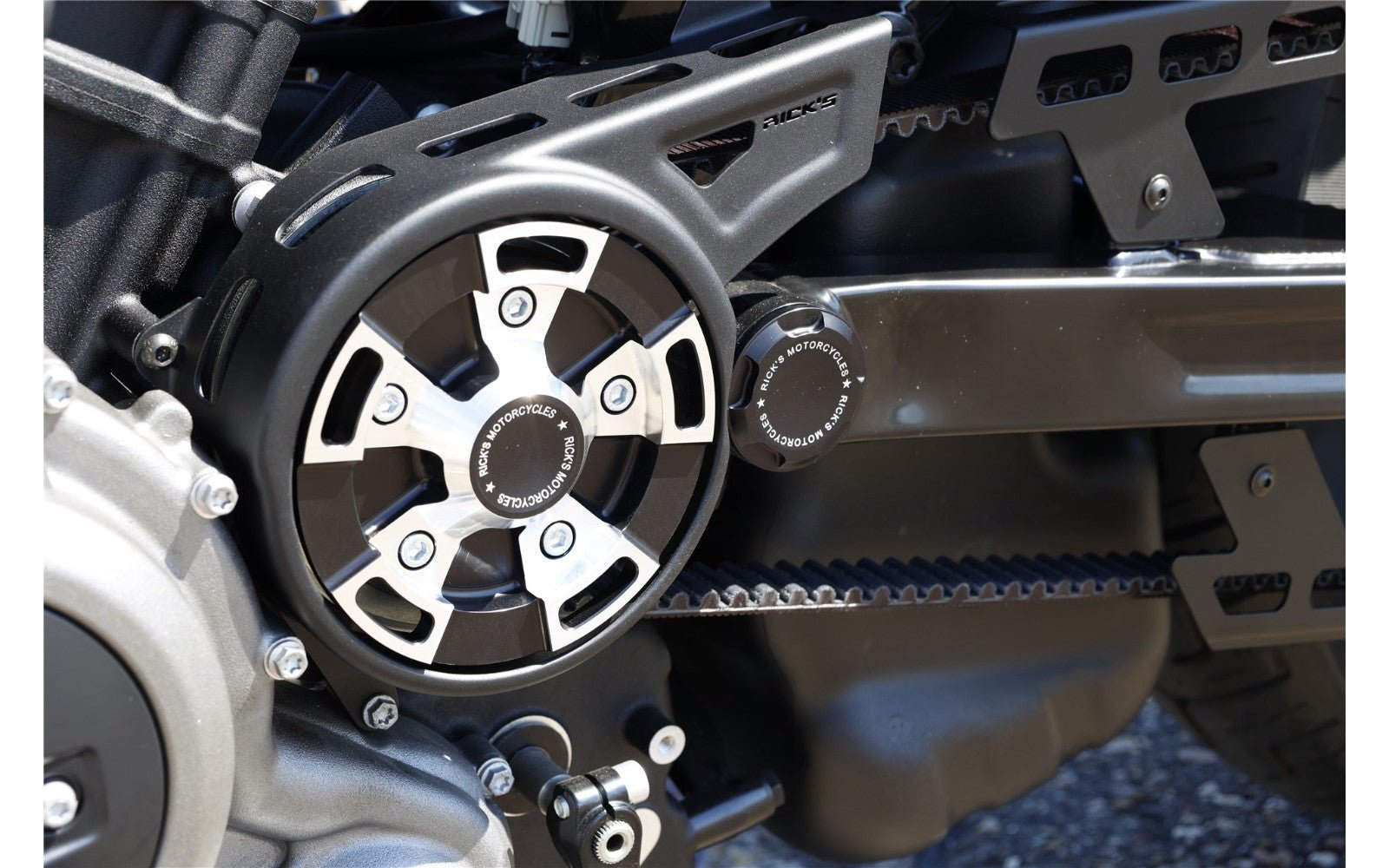 Rick's Sprocket Cover / Pulley Cover - Sportster S / Nightster - Henne Company